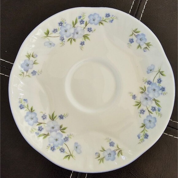 Vintage Crown Staffordshire Rock Garden Bone China Cup And Saucer - Picture 5 of 8